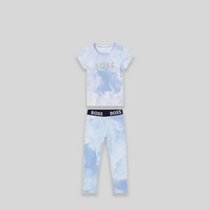 Hugo Boss Kids Girl's Cloud-Effect T-Shirt