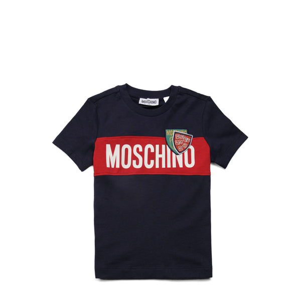 Moschino Kids Text Logo Patch T-Shirt