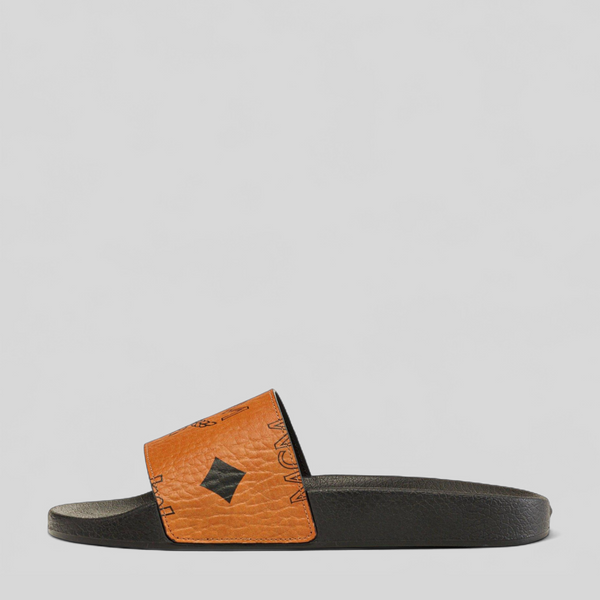 MCM Men's Maxi Visetos Slides