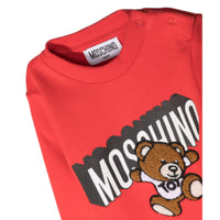 Moschino Kids Toddler's Chenille Teddy Bear Logo Sweatshirt