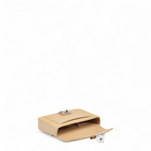 MCM Mille Crossbody in Color Splash Logo Leather