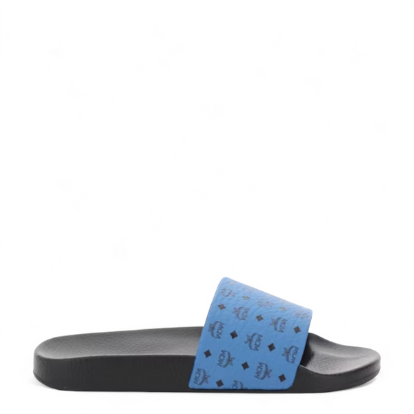 MCM Men's Visetos Rubber Slides