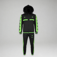MDB Couture Men's M-Star Fur Hooded Sweatsuit