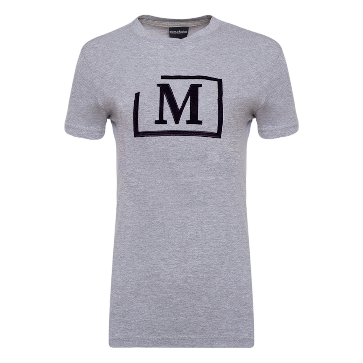 MDB Brand Women's Classic M Embroidered Logo Tee - Neutral Colors