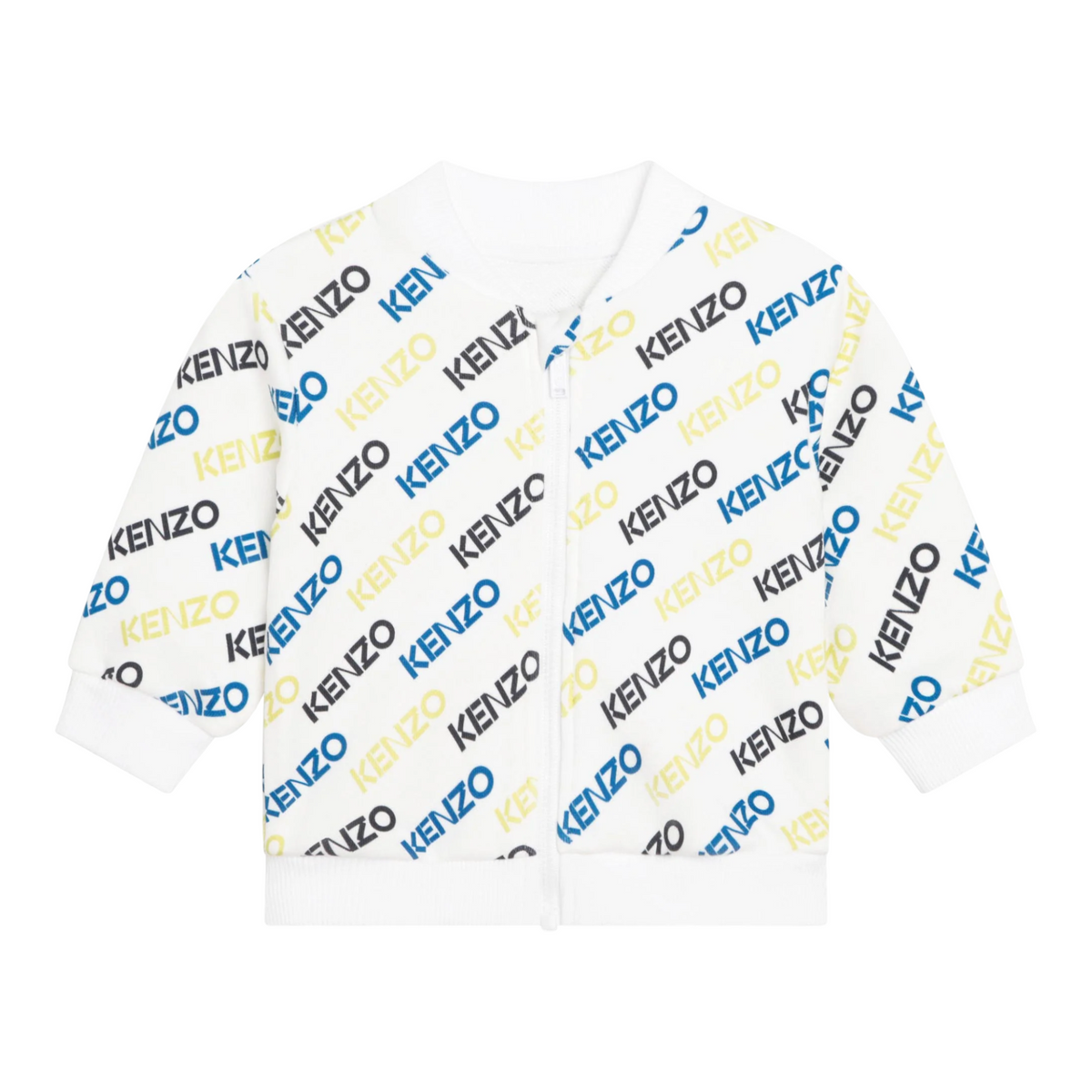 Kenzo Kids Toddler's All Over Print Full-Zip Sweatshirt