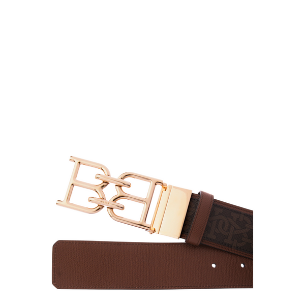 Bally Men's B-Chain 40mm STM MonogramBelt