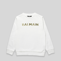 Balmain Kids 3D Logo Sweatshirt