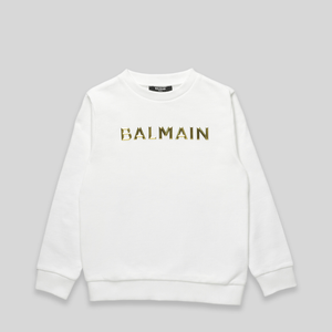 Balmain Kids 3D Logo Sweatshirt