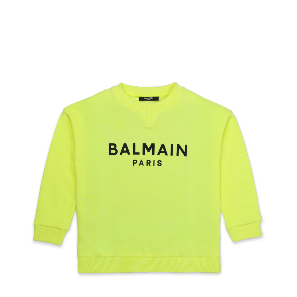Balmain Kids Logo Crewneck Sweatshirt