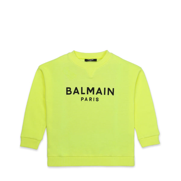 Balmain Kids Logo Crewneck Sweatshirt
