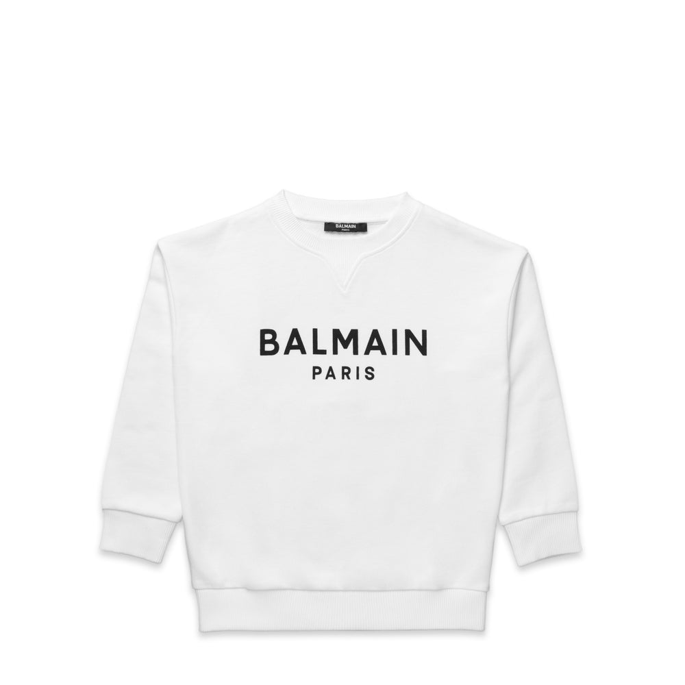 Balmain Kids Logo Crewneck Sweatshirt