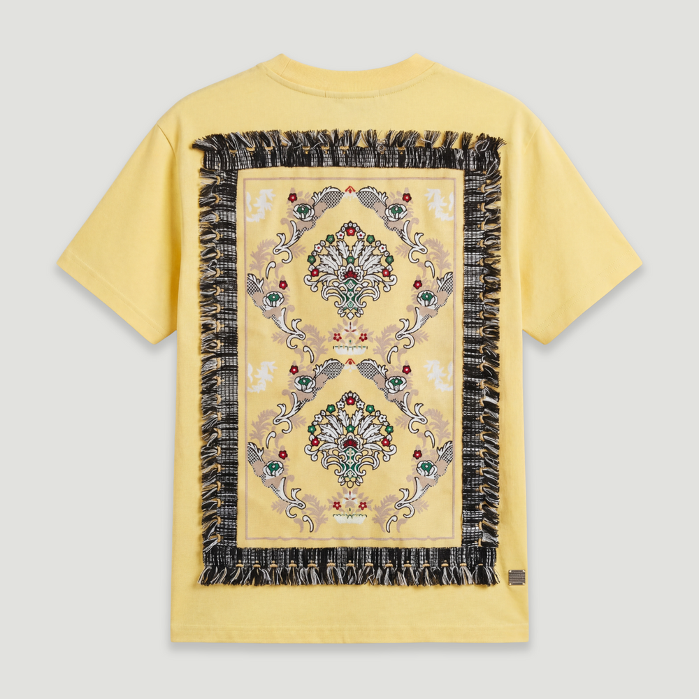 Blanc Kanvas 'Desert Bloom Damask' T-Shirt