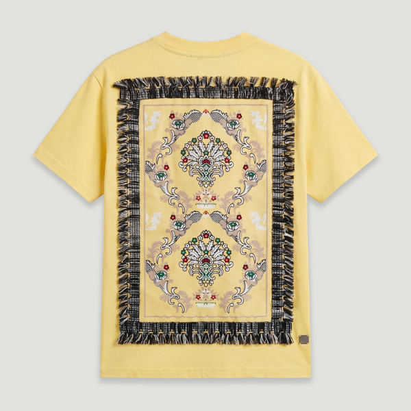 Blanc Kanvas 'Desert Bloom Damask' T-Shirt