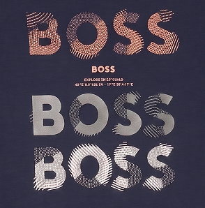 Hugo Boss Kids Repeating Graphic Logo T-Shirt