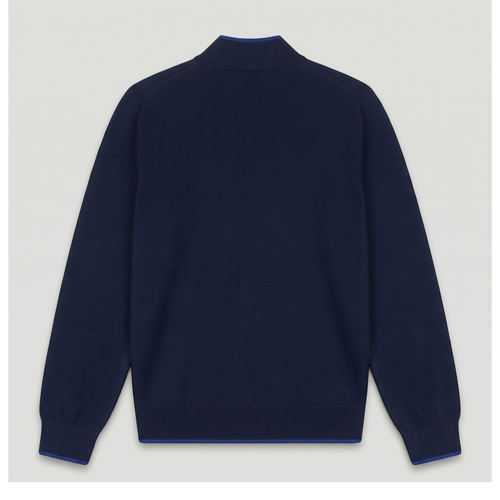 Kenzo Men's Tiger Crest Zipped Cardigan Sweater