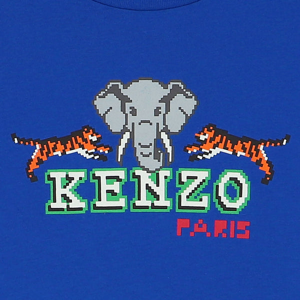 Kenzo Kids Elephant Logo T-Shirt