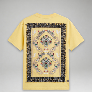 Blanc Kanvas 'Desert Bloom Damask' T-Shirt