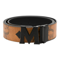 MCM Claus Matte M Reversible Belt 1.75" in Maxi Visetos