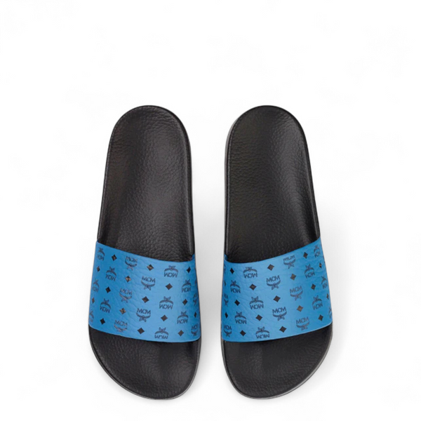 MCM Women's Visetos Rubber Slides