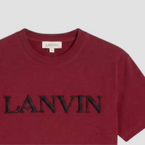 Lanvin Kids Embroidered Logo T-Shirt