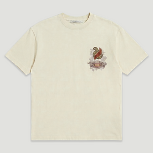 Blanc Kanvas 'Jacobean Paisley' Oversized T-Shirt