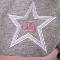 MDB Couture Women's M-Star Crewneck Sweatshirt - Grey