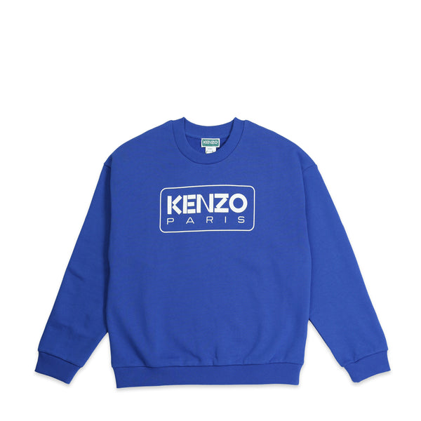 Kenzo Kid's Box Logo Crewneck Sweatshirt