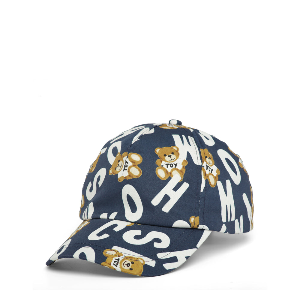 Moschino Kids All Over Toy Bear Logo Cap