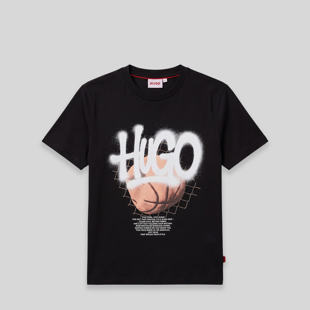 Hugo by Hugo Boss 'Urban Hoops' Graphic T-Shirt