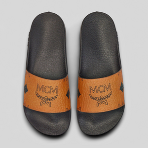 MCM Men's Maxi Visetos Slides
