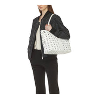 MCM Women's Reversible Liz Shopper in Visetos