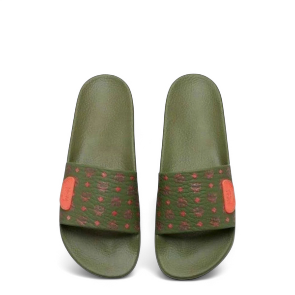 MCM Women's Monogram Slides in Visetos
