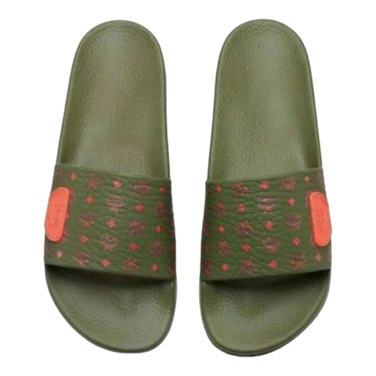 MCM Women's Monogram Slides in Visetos