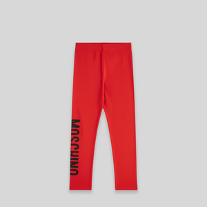 Moschino Kids Girl's Logo Leggings
