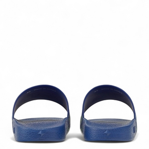 MCM Men's Monogram Print Rubber Slides