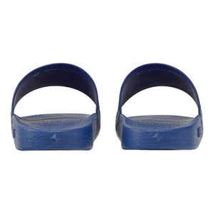 MCM Men's Monogram Print Rubber Slides