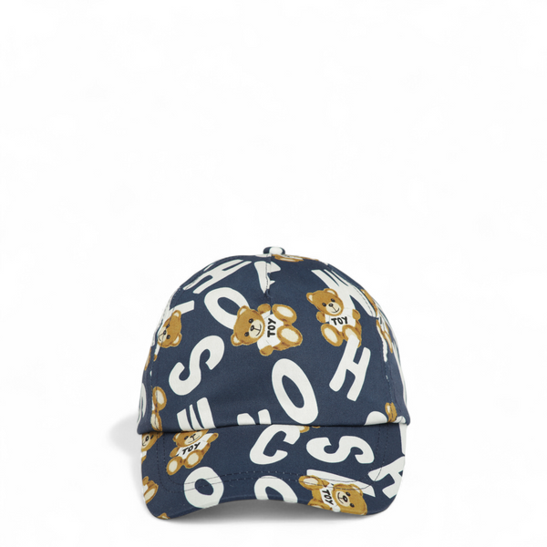 Moschino Kids All Over Toy Bear Logo Cap