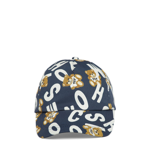 Moschino Kids All Over Toy Bear Logo Cap