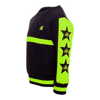 MDB Couture Kid's M-Star Crewneck Sweatshirts - Neon