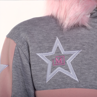 MDB Clearance Women's M-Star Fur Hooded Fleece Sweatsuit