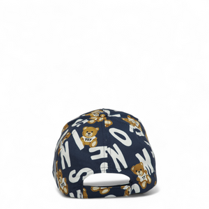 Moschino Kids All Over Toy Bear Logo Cap