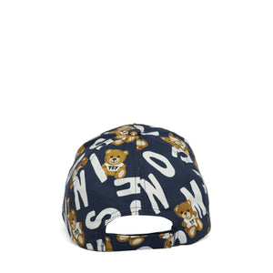 Moschino Kids All Over Toy Bear Logo Cap