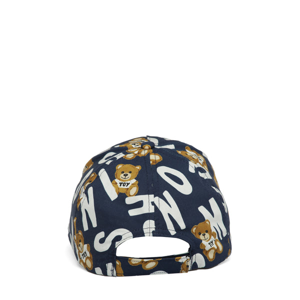 Moschino Kids All Over Toy Bear Logo Cap