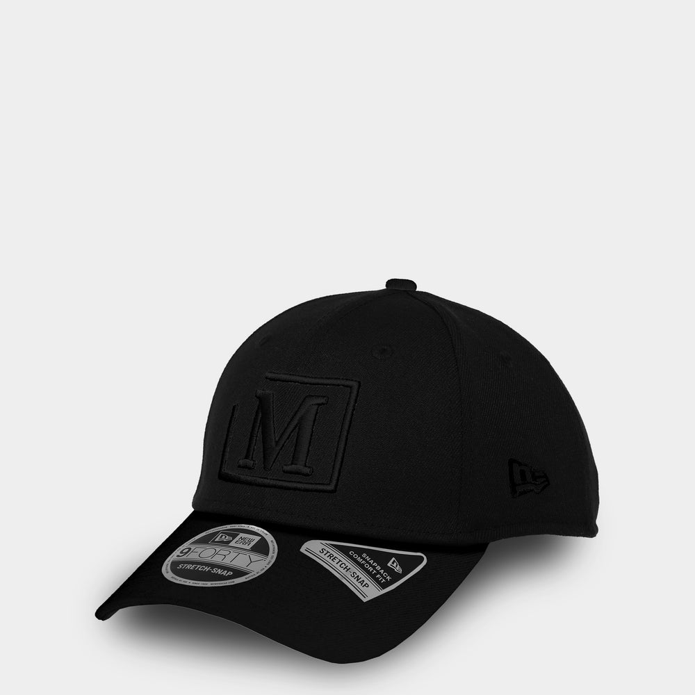 MDB Brand 9FORTY Embroidered "M" Stretch Snapback Baseball Cap