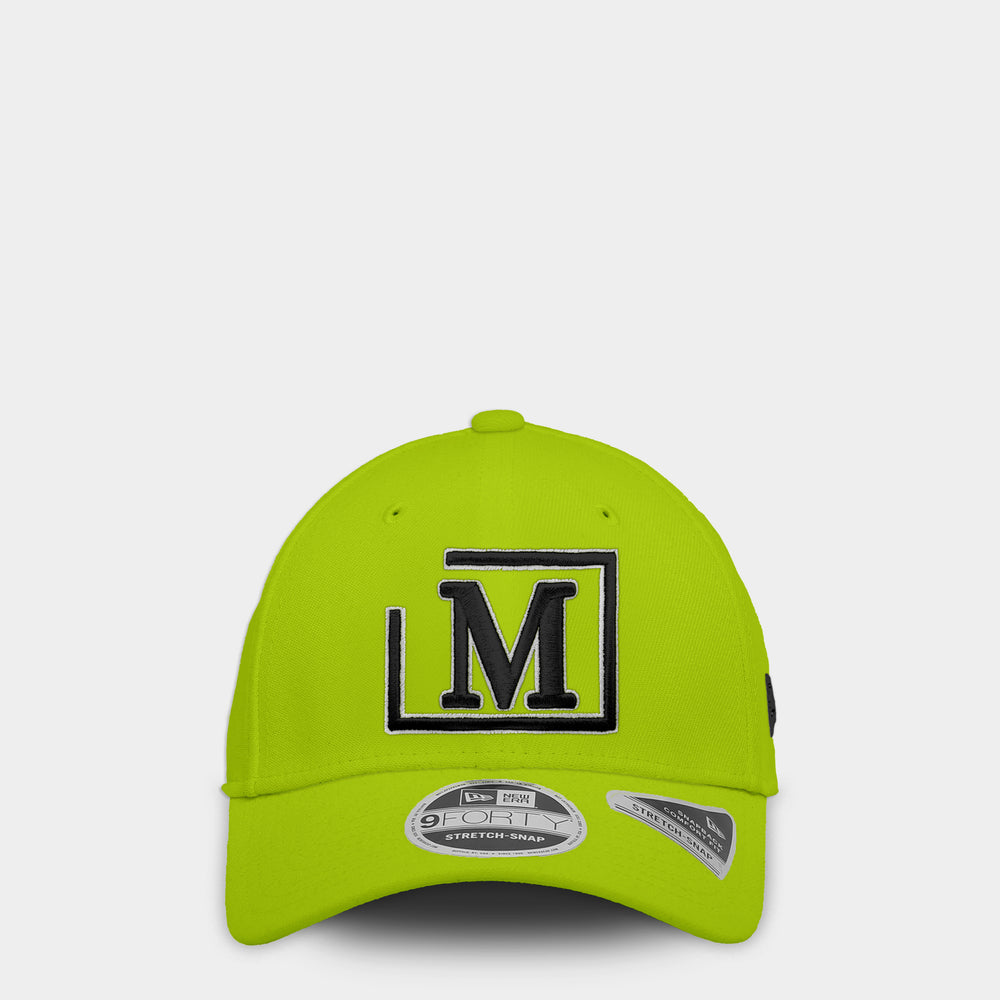 MDB Brand 9FORTY Embroidered "M" Stretch Snapback Baseball Cap