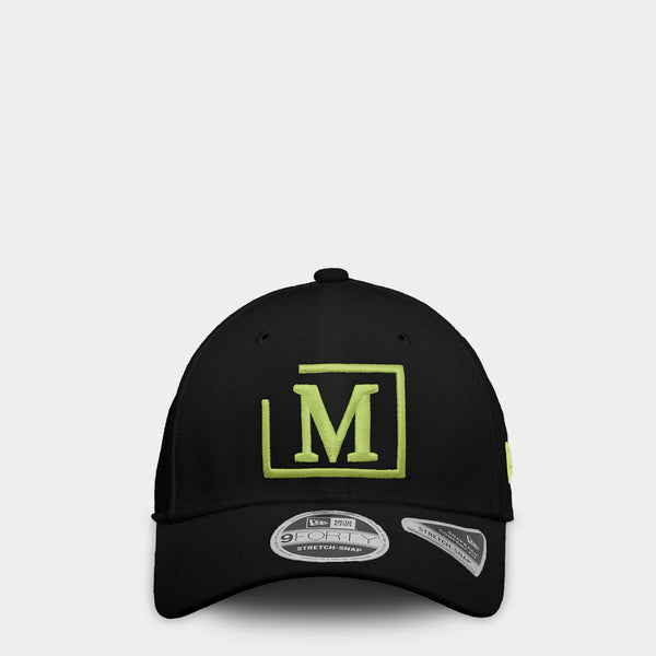 MDB Brand 9FORTY Embroidered "M" Stretch Snapback Baseball Cap
