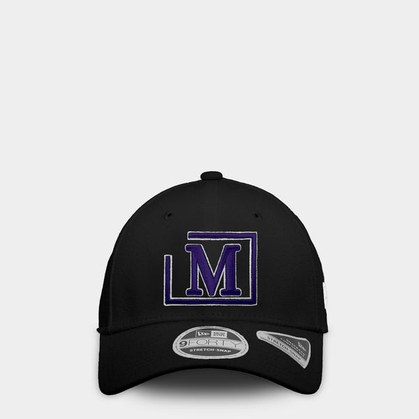 MDB Brand 9FORTY Embroidered "M" Stretch Snapback Baseball Cap