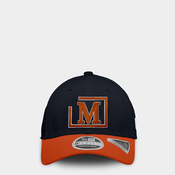 MDB Brand 9FORTY Embroidered "M" Stretch Snapback Baseball Cap