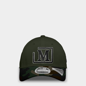 MDB Brand 9FORTY Embroidered "M" Stretch Snapback Baseball Cap