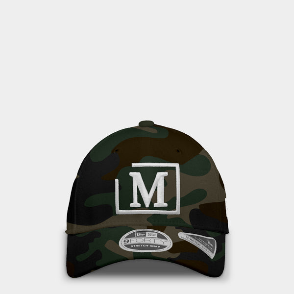 MDB Brand 9FORTY Embroidered "M" Stretch Snapback Baseball Cap
